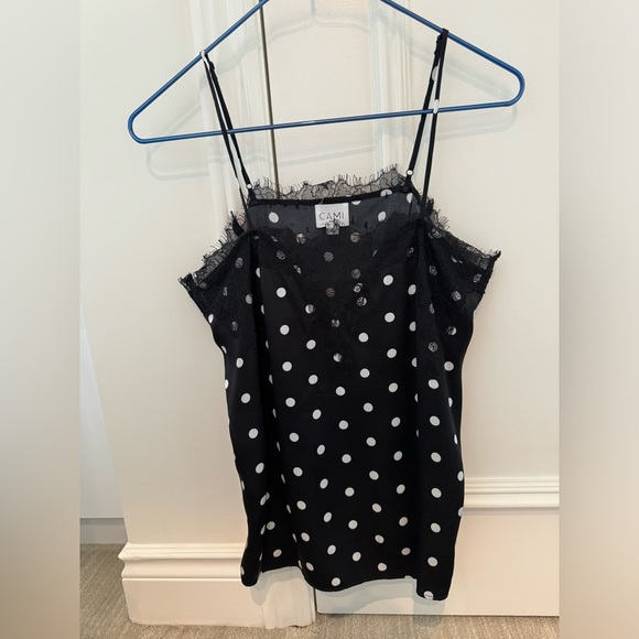 Cami top polkadot black and white - Picture 1 of 1